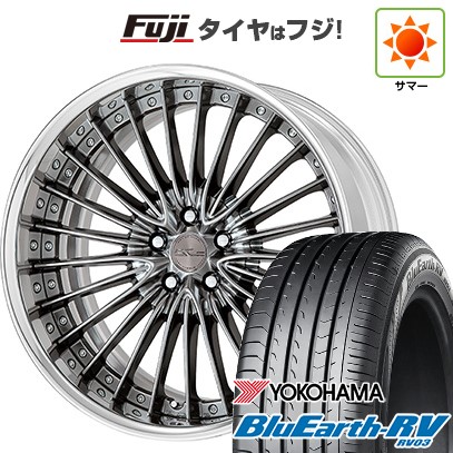 【パンク保証付き】【新品国産車用5穴114.3】 夏タイヤ ホイール4本セット 225/40R19 ヨコハマ ブルーアース RV-03 WORK ワーク シュヴァート グラソン 8J 19インチ(送料無料)｜フジコーポレーション 191,050円