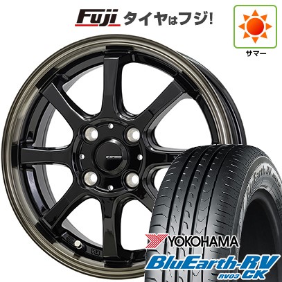 【パンク保証付き】【新品】クロスビー/イグニス 夏タイヤ ホイール4本セット 175/60R16 ヨコハマ ブルーアース RV-03CK ホットスタッフ ジースピード P-08 6J 16インチ(送料無料)|フジコーポレーション