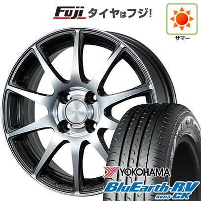 【パンク保証付き】【新品 軽自動車】ハスラー 夏タイヤ ホイール4本セット 165/65R14 ヨコハマ ブルーアース RV-03CK ブリヂストン エコフォルム CRS23 4.5J 14インチ(送料無料)|フジコーポレーション
