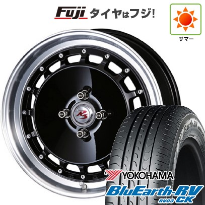 【パンク保証付き】【新品】クロスビー/イグニス 夏タイヤ ホイール4本セット 175/60R16 ヨコハマ ブルーアース RV-03CK クリムソン RS DP CUPモノブロック 6J 16インチ(送料無料)