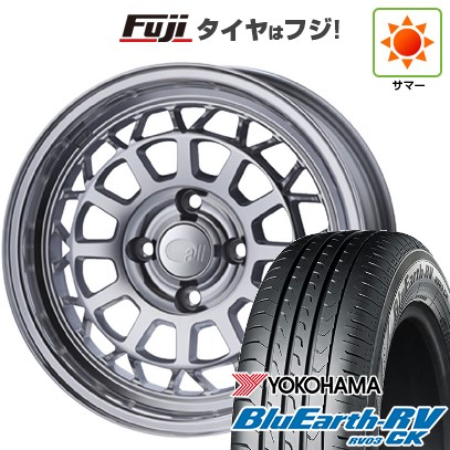 【パンク保証付き】【新品国産車用4穴100】 夏タイヤ ホイール4本セット 175/65R15 ヨコハマ ブルーアース RV-03CK ENKEI エンケイ all オールナイン 6J 15インチ(送料無料)｜フジコーポレーション