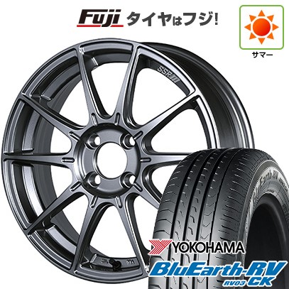 【パンク保証付き】【新品 軽自動車】タフト ソリオ 夏タイヤ ホイール4本セット 165/65R15 ヨコハマ ブルーアース RV-03CK SSR GT GTX01 5J 15インチ(送料無料)
