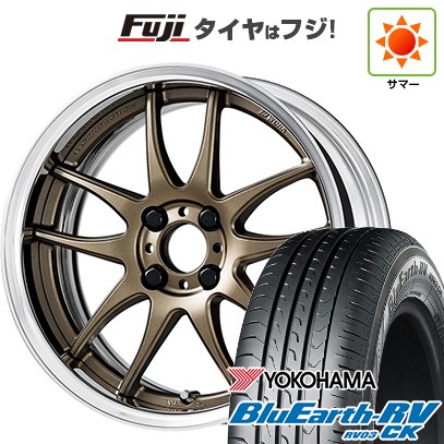 【パンク保証付き】【新品】クロスビー/イグニス 夏タイヤ ホイール4本セット 175/60R16 ヨコハマ ブルーアース RV-03CK WORK ワーク エモーション CR 2P 6J 16インチ(送料無料)｜フジコーポレーション