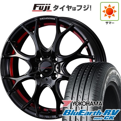 【パンク保証付き】【新品】クロスビー/イグニス 夏タイヤ ホイール4本セット 175/60R16 ヨコハマ ブルーアース RV-03CK WEDS ウェッズ ノヴァリス ローグ UY 6J 16インチ(送料無料)