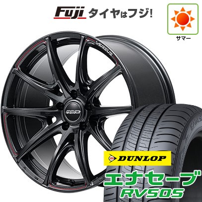 【新品国産車用5穴114.3】 夏タイヤ ホイール4本セット 225/45R19 ダンロップ エナセーブ RV505 RAYS レイズ ベルサス VV25R 8J 19インチ(送料無料)｜フジコーポレーション