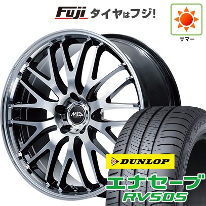 【新品国産車用5穴114.3】 夏タイヤ ホイール4本セット 215/50R17 ダンロップ エナセーブ RV505 MID WHEELS エグゼ10 Vセレクション 7J 17インチ(送料無料) 95,315円