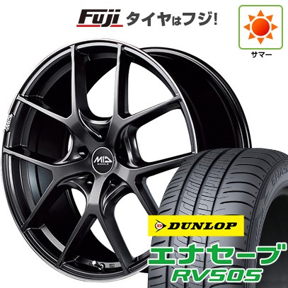 【新品国産車用5穴114.3】 夏タイヤ ホイール4本セット 225/45R19 ダンロップ エナセーブ RV505 MID WHEELS MID EXCLUSIVE 025F 8J 19インチ(送料無料)｜フジコーポレーション
