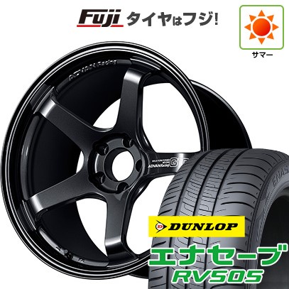 【新品国産車用5穴114.3】 夏タイヤ ホイール4本セット 245/45R19 ダンロップ エナセーブ RV505 ヨコハマ アドバンレーシング GT ビヨンド 8J 19インチ(送料無料)