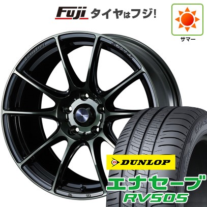 【新品国産車用5穴114.3】 夏タイヤ ホイール4本セット 215/50R18 ダンロップ エナセーブ RV505 WEDS ウェッズスポーツ SA-25R 7.5J 18インチ(送料無料)｜フジコーポレーション 112,400円