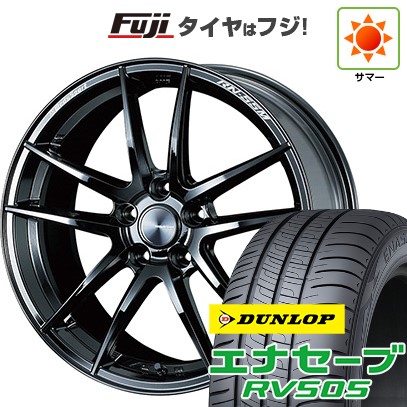 【新品国産車用5穴114.3】 夏タイヤ ホイール4本セット 225/50R18 ダンロップ エナセーブ RV505 WEDS ウェッズ ウェッズスポーツ RN-55M 8J 18インチ(送料無料)｜フジコーポレーション