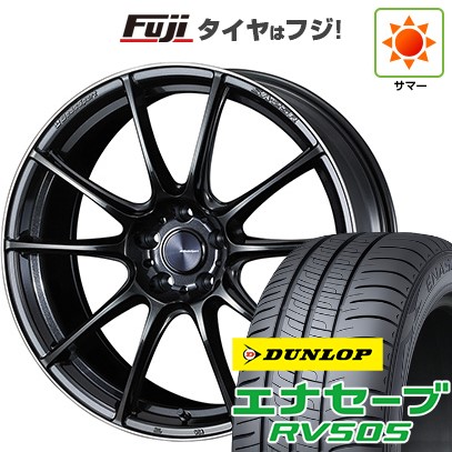 【新品国産車用5穴114.3】 夏タイヤ ホイール4本セット 245/40R19 ダンロップ エナセーブ RV505 WEDS ウェッズスポーツ SA-25R 8J 19インチ(送料無料)|フジコーポレーション