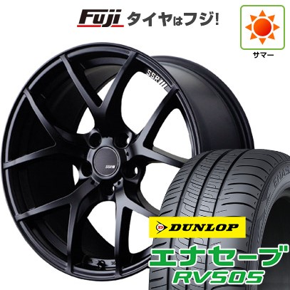 【新品国産車用5穴114.3】 夏タイヤ ホイール4本セット 225/45R18 ダンロップ エナセーブ RV505 SSR GT GTV03 8J 18インチ(送料無料)|フジコーポレーション