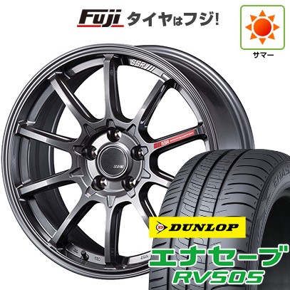 【新品国産車用5穴114.3】 夏タイヤ ホイール4本セット 225/45R19 ダンロップ エナセーブ RV505 SSR GT GTV05 8J 19インチ(送料無料)