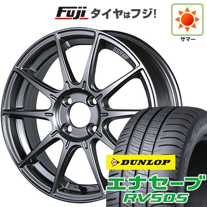 【新品 軽自動車】N-BOX タント スペーシア 夏タイヤ ホイール4本セット 165/55R15 ダンロップ エナセーブ RV505 SSR GT GTX01 5J 15インチ(送料無料)|フジコーポレーション