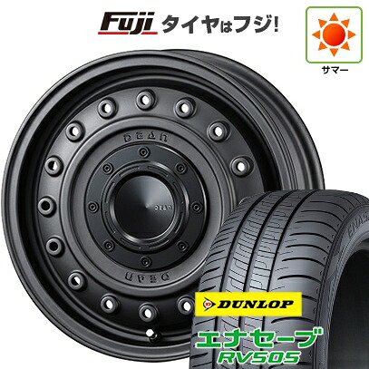 【新品 軽自動車】ハスラー デリカミニ(4WD) 夏タイヤ ホイール4本セット 165/60R15 ダンロップ エナセーブ RV505 クリムソン ディーン コロラド 4.5J 15インチ(送料無料)