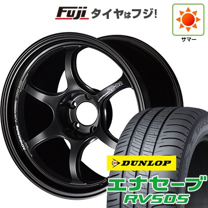 【新品国産車用5穴100】 夏タイヤ ホイール4本セット 225/60R17 ダンロップ エナセーブ RV505 ヨコハマ アドバンレーシング RG-D2 7.5J 17インチ(送料無料)|フジコーポレーション