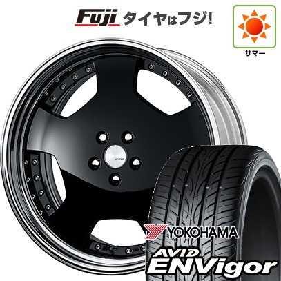 【新品】40系アルファード/ヴェルファイア用 夏タイヤ ホイール4本セット 245/40R21 ヨコハマ エイビッド エンビガーS321 WORK ワーク ランベック LDZ 9J 21インチ(送料無料)