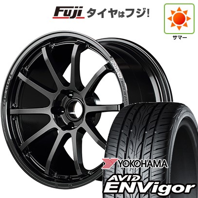 【新品国産車用5穴114.3】 夏タイヤ ホイール4本セット 245/45R19 ヨコハマ エイビッド エンビガーS321 RAYS レイズ グラムライツ 57NR 8.5J 19インチ(送料無料)|フジコーポレーション