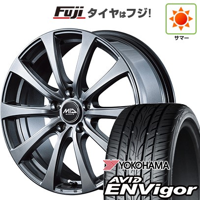 【新品国産車用5穴100】 夏タイヤ ホイール4本セット 215/45R17 ヨコハマ エイビッド エンビガーS321 MID WHEELS G10 7J 17インチ(送料無料)