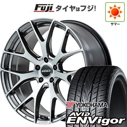 【新品国産車用5穴114.3】 夏タイヤ ホイール4本セット 225/45R18 ヨコハマ エイビッド エンビガーS321 RAYS レイズ ホムラ 2X7FT 7.5J 18インチ(送料無料) 129,300円