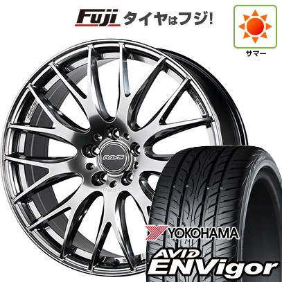 【新品国産車用5穴114.3】 夏タイヤ ホイール4本セット 245/45R20 ヨコハマ エイビッド エンビガーS321 RAYS レイズ ホムラ 2X9Plus 8.5J 20インチ(送料無料)