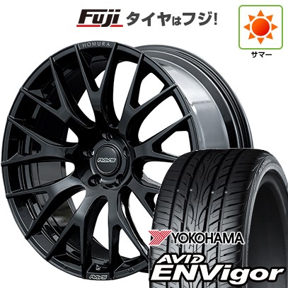 【新品国産車用5穴114.3】 夏タイヤ ホイール4本セット 245/35R21 ヨコハマ エイビッド エンビガーS321 RAYS レイズ ホムラ 2X9R 9J 21インチ(送料無料)