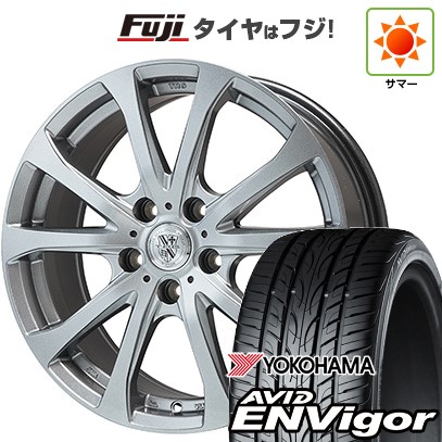 【新品国産車用5穴114.3】 夏タイヤ ホイール4本セット 235/50R18 ヨコハマ エイビッド エンビガーS321 ビッグウエイ TRG-バーンII 7.5J 18インチ(送料無料)