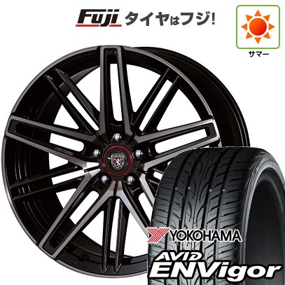 【新品国産車用5穴114.3】 夏タイヤ ホイール4本セット 245/40R20 ヨコハマ エイビッド エンビガーS321 クリムソン クラブリネア カッサーノ FF 8.5J 20インチ(送料無料)