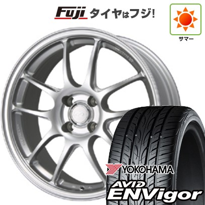 【新品国産車用5穴114.3】 夏タイヤ ホイール4本セット 225/50R18 ヨコハマ エイビッド エンビガーS321 ENKEI エンケイ PerformanceLine PF01 8J 18インチ(送料無料)|フジコーポレーション