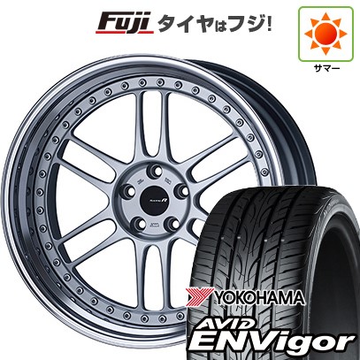 【新品国産車用5穴114.3】 夏タイヤ ホイール4本セット 245/35R20 ヨコハマ エイビッド エンビガーS321 ENKEI エンケイ Racing Revolution RM-F1 8.5J 20インチ(送料無料)|フジコーポレーション