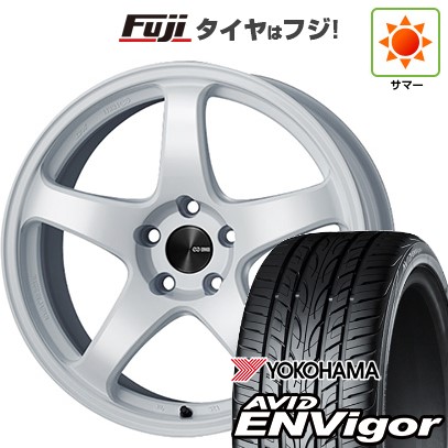 【新品国産車用5穴114.3】 夏タイヤ ホイール4本セット 235/55R19 ヨコハマ エイビッド エンビガーS321 ENKEI エンケイ PerformanceLine PF05 8J 19インチ(送料無料)|フジコーポレーション