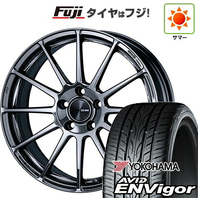 【新品国産車用5穴114.3】 夏タイヤ ホイール4本セット 225/45R18 ヨコハマ エイビッド エンビガーS321 ENKEI エンケイ PerformanceLine PF03 LIMITED EDITION 7.5J 18インチ(送料無料)