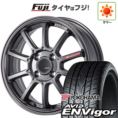 【新品国産車用5穴114.3】 夏タイヤ ホイール4本セット 225/50R18 ヨコハマ エイビッド エンビガーS321 SSR GT GTV05 7.5J 18インチ(送料無料)|フジコーポレーション