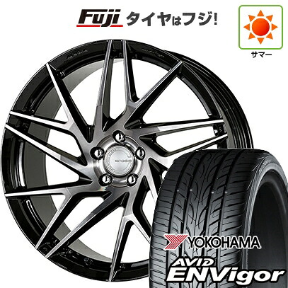 【新品国産車用5穴114.3】 夏タイヤ ホイール4本セット 245/40R21 ヨコハマ エイビッド エンビガーS321 WORK ワーク グノーシスIS 105【限定】 9J 21インチ(送料無料)