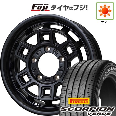 【新品】ジムニーシエラ/ジムニーノマド 夏タイヤ ホイール4本セット 215/70R16 ピレリ スコーピオン ヴェルデ ホットスタッフ マッドクロス アイヴァー 6J 16インチ(送料無料)｜フジコーポレーション