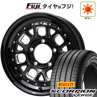 【新品】ジムニーシエラ/ジムニーノマド 夏タイヤ ホイール4本セット 215/70R16 ピレリ スコーピオン ヴェルデ ホットスタッフ バークレイハードロック ヒューロン 6J 16インチ(送料無料)｜フジコーポレーション 81,510円