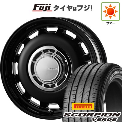【新品】ジムニーシエラ/ジムニーノマド 夏タイヤ ホイール4本セット 215/70R16 ピレリ スコーピオン ヴェルデ コスミック クロスブラッド ディーゼル 6J 16インチ(送料無料)｜フジコーポレーション