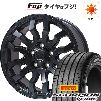 【新品】デリカD5 夏タイヤ ホイール4本セット 215/70R16 ピレリ スコーピオン ヴェルデ トピー ヴァブロ RR-01【限定】 7J 16インチ(送料無料)｜フジコーポレーション