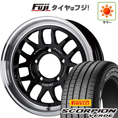 【新品】ジムニーシエラ/ジムニーノマド 夏タイヤ ホイール4本セット 215/70R16 ピレリ スコーピオン ヴェルデ RAYS レイズ A LAP-07X 6J 16インチ(送料無料) 118,650円