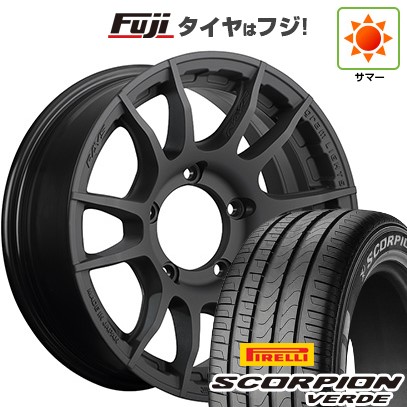 【新品】ジムニーシエラ/ジムニーノマド 夏タイヤ ホイール4本セット 215/70R16 ピレリ スコーピオン ヴェルデ RAYS レイズ グラムライツ 57XR-X 6J 16インチ(送料無料)|フジコーポレーション