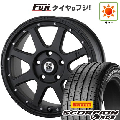 【新品】デリカD5 夏タイヤ ホイール4本セット 215/70R16 ピレリ スコーピオン ヴェルデ MLJ エクストリームJ 7J 16インチ(送料無料)
