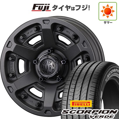 【新品】ジムニーシエラ/ジムニーノマド 夏タイヤ ホイール4本セット 215/70R16 ピレリ スコーピオン ヴェルデ クリムソン マーテルギア(MG) アーマーFF 6J 16インチ(送料無料)
