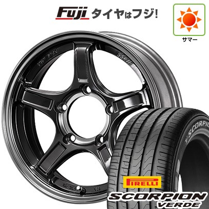 【新品】ジムニーシエラ/ジムニーノマド 夏タイヤ ホイール4本セット 215/70R16 ピレリ スコーピオン ヴェルデ SSR ディバイド X03J 5.5J 16インチ(送料無料)