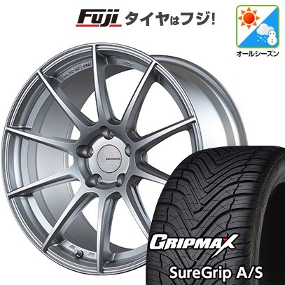 【新品国産車用5穴114.3】 オールシーズンタイヤ ホイール4本セット 235/60R18 グリップマックス シュアグリップ オールシーズン(限定) ブリヂストン ポテンザ SW010 8J 18インチ(送料無料)