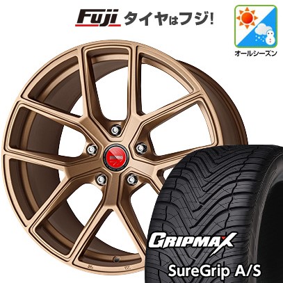【新品国産車用5穴114.3】 オールシーズンタイヤ ホイール4本セット 235/55R19 グリップマックス シュアグリップ オールシーズン(限定2024年製) モモ RF-01 8.5J 19インチ(送料無料)