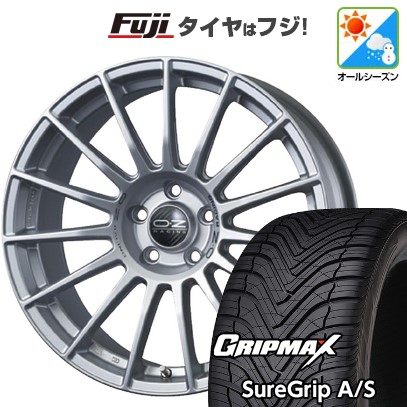 【新品国産車用5穴114.3】 オールシーズンタイヤ ホイール4本セット 225/45R19 グリップマックス シュアグリップ オールシーズン(限定) OZ スーパーツーリズモ LM 8.5J 19インチ(送料無料)｜フジコーポレーション 192,450円