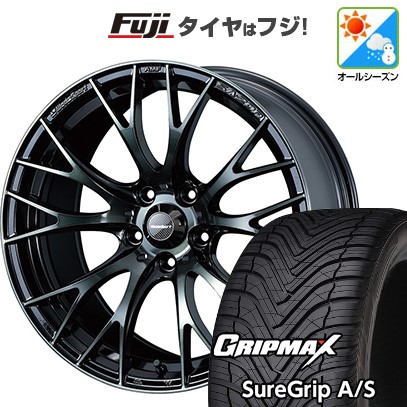 【新品国産車用5穴114.3】 オールシーズンタイヤ ホイール4本セット 235/50R18 グリップマックス シュアグリップ オールシーズン(限定) WEDS ウェッズ ウェッズスポーツ SA-20R 7.5J 18インチ(送料無料)