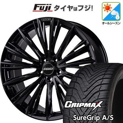 【新品国産車用5穴114.3】 オールシーズンタイヤ ホイール4本セット 235/55R19 グリップマックス シュアグリップ オールシーズン(限定2024年製) RAYS レイズ ベルサス クラフトコレクション ヴォウジェ LIMITED (GX) 8J 19インチ(送料無料)｜フジコーポレーション