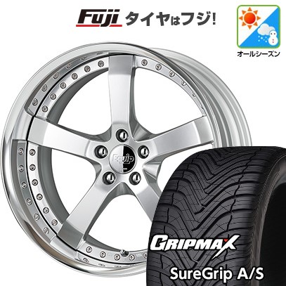 【新品国産車用5穴114.3】 オールシーズンタイヤ ホイール4本セット 225/45R19 グリップマックス シュアグリップ オールシーズン(限定) WORK ワーク エクイップ E05 7.5J 19インチ(送料無料)|フジコーポレーション