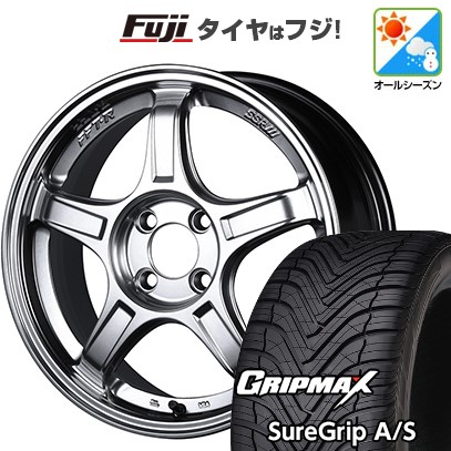 【新品国産車用5穴100】 オールシーズンタイヤ ホイール4本セット 225/55R18 グリップマックス シュアグリップ オールシーズン(限定) SSR GT GTX03 7.5J 18インチ(送料無料)|フジコーポレーション